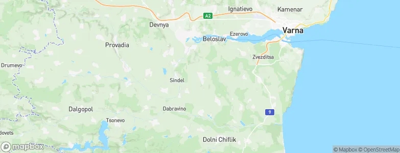 Avren, Bulgaria Map
