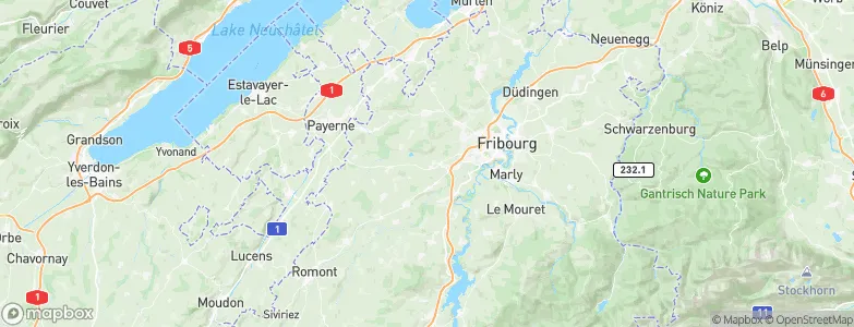 Avry, Switzerland Map