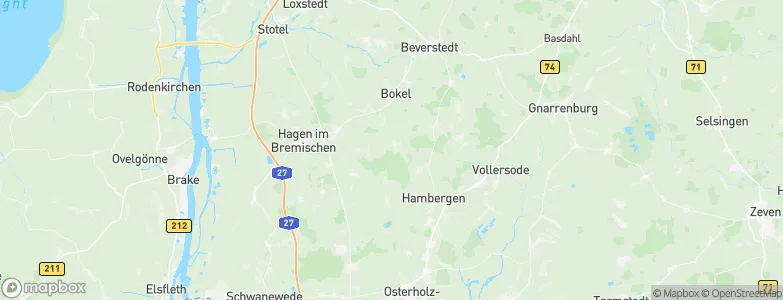 Axstedt, Germany Map