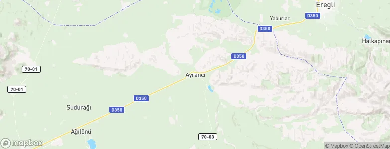 Ayrancı, Turkey Map
