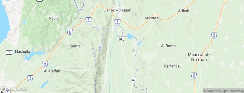 Az Ziyārah, Syria Map