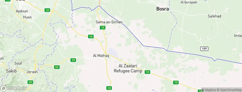 Az Zubaydīyah, Jordan Map
