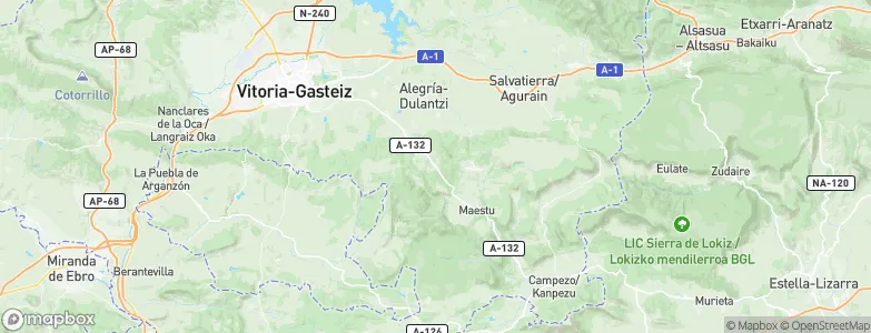 Azazeta, Spain Map