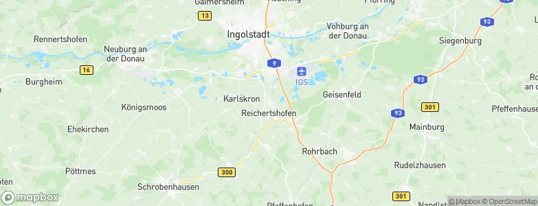 Baar, Germany Map