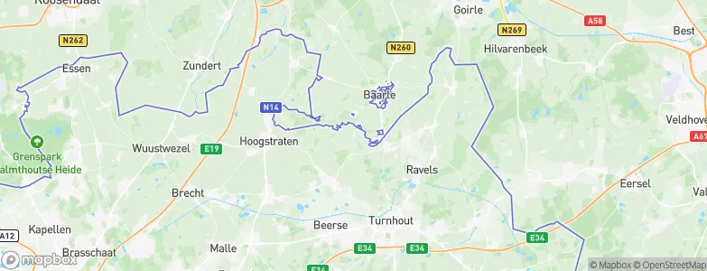 Baarle-Hertog, Belgium Map