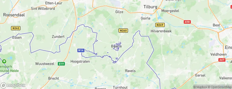 Baarle-Nassau, Netherlands Map