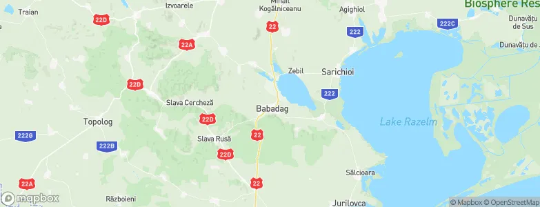 Babadag, Romania Map