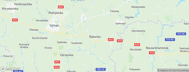 Babanka, Ukraine Map