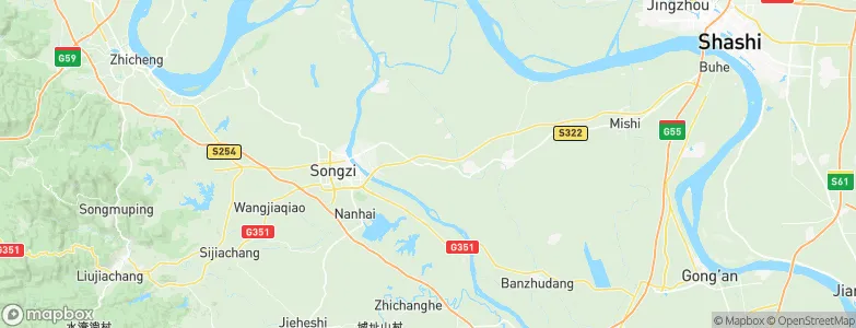 Babao, China Map