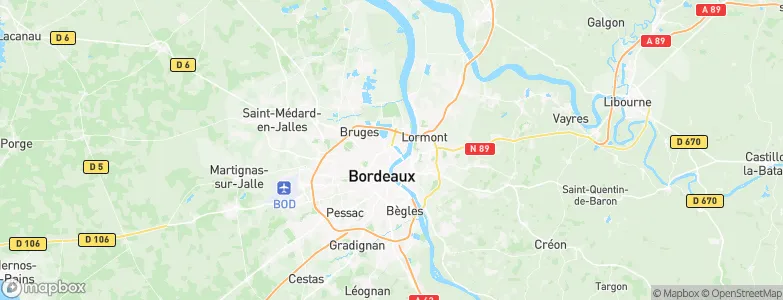 Bacalan, France Map