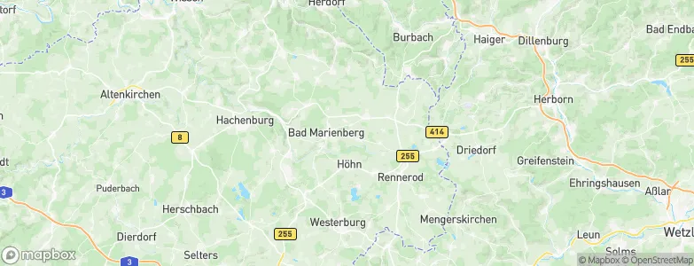 Bach, Germany Map