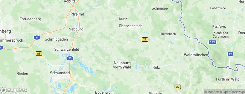 Bach, Germany Map