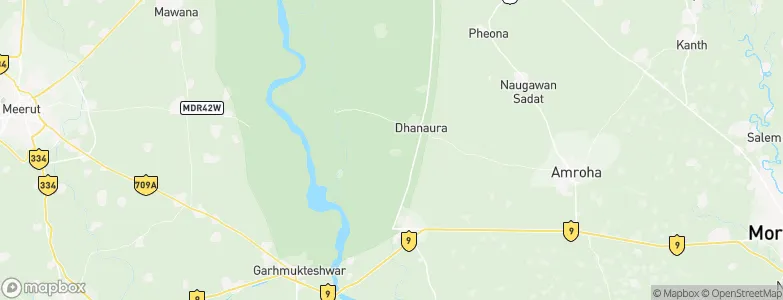 Bachhraon, India Map