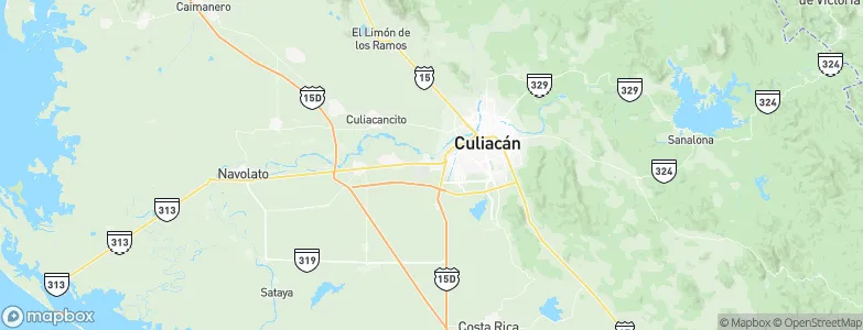 Bachigualato, Mexico Map
