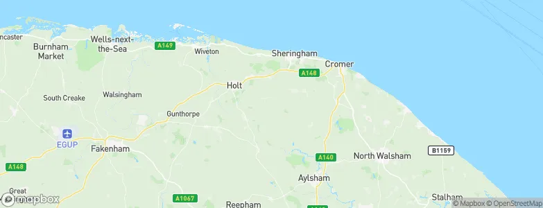 Baconsthorpe, United Kingdom Map