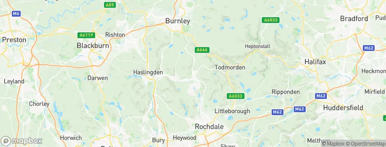 Bacup, United Kingdom Map