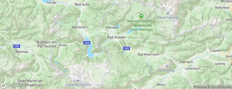 Bad Aussee, Austria Map