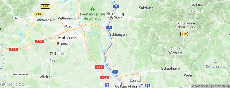 Bad Bellingen, Germany Map