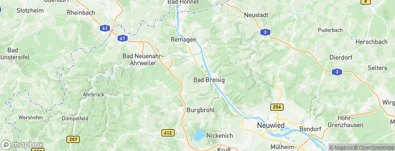 Bad Breisig, Germany Map