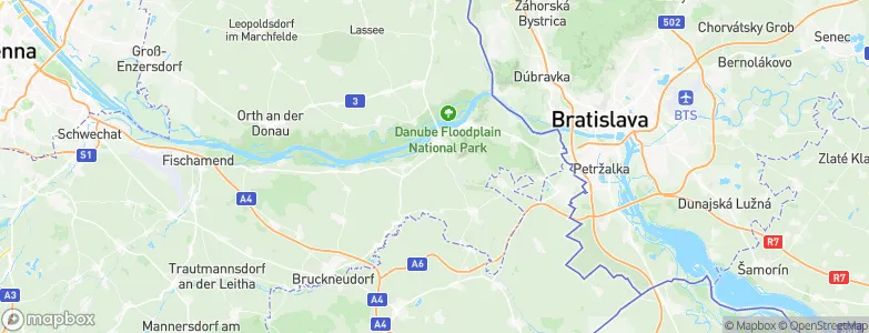 Bad Deutsch-Altenburg, Austria Map
