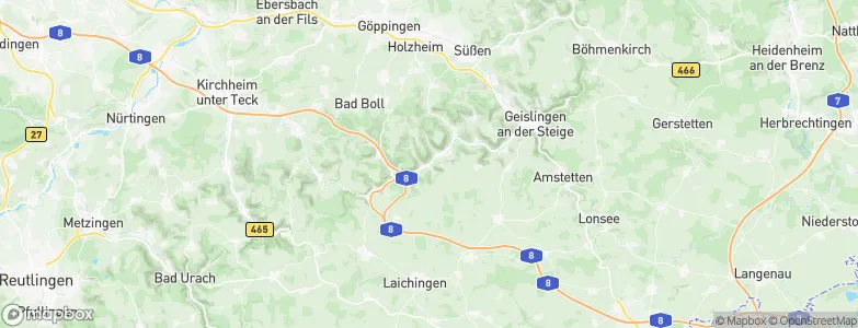 Bad Ditzenbach, Germany Map