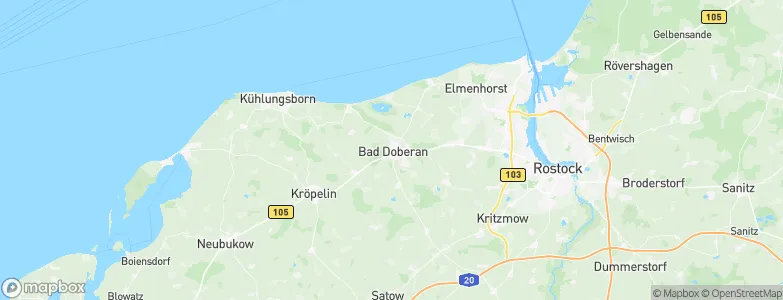 Bad Doberan, Germany Map