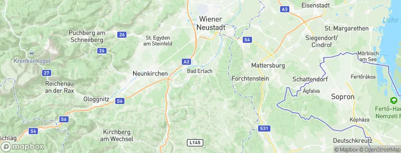 Bad Erlach, Austria Map