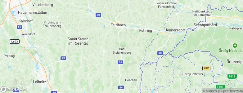 Bad Gleichenberg, Austria Map