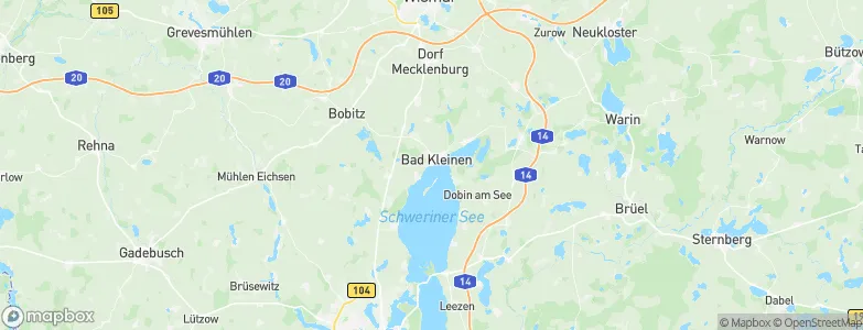 Bad Kleinen, Germany Map