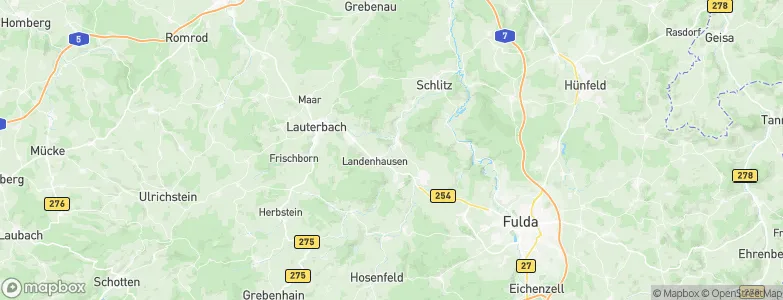 Bad Salzschlirf, Germany Map