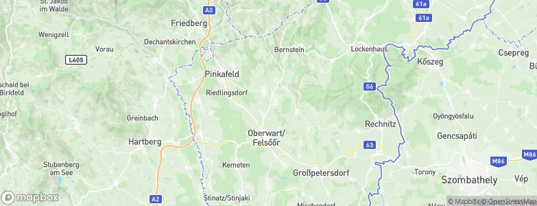 Bad Tatzmannsdorf, Austria Map