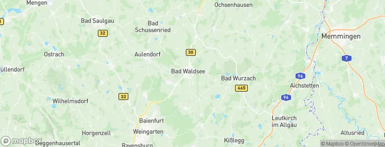 Bad Waldsee, Germany Map