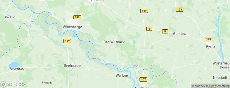 Bad Wilsnack, Germany Map
