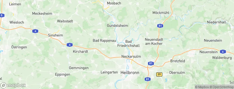 Bad Wimpfen, Germany Map