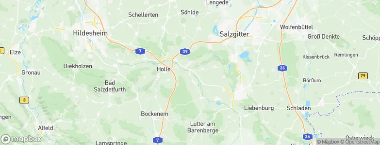 Baddeckenstedt, Germany Map