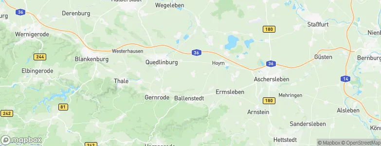 Badeborn, Germany Map