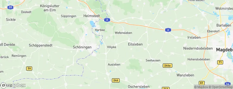 Badeleben, Germany Map