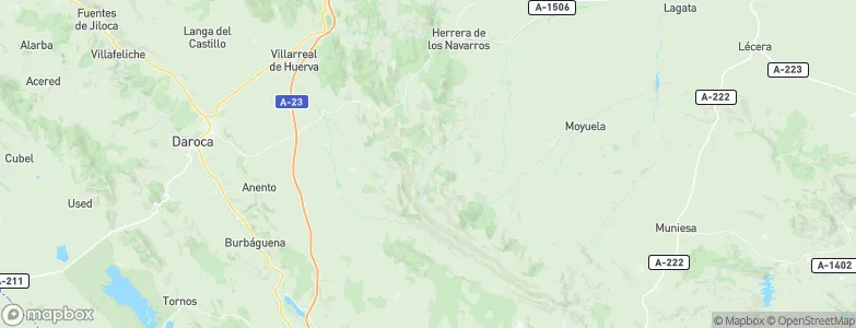 Bádenas, Spain Map