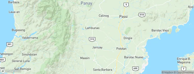 Badiangan, Philippines Map