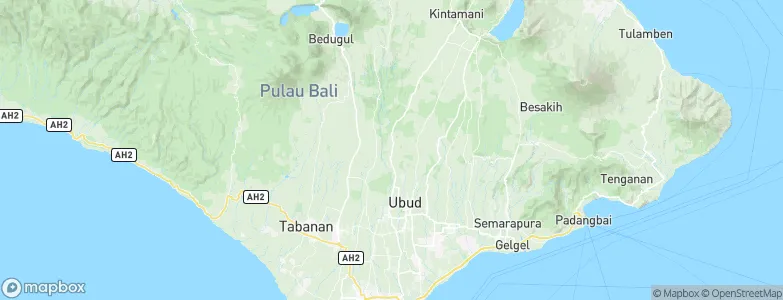 Badung, Indonesia Map