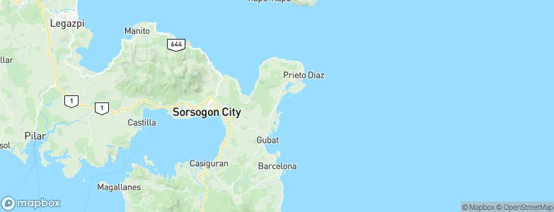 Bagacay, Philippines Map