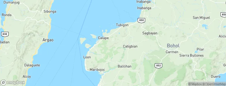 Bagacay, Philippines Map