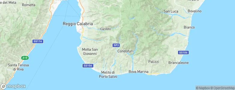 Bagaladi, Italy Map