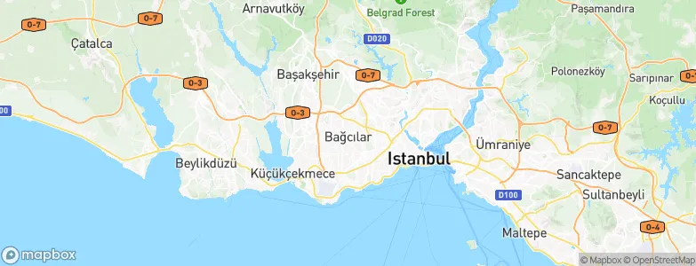 Bağcılar, Turkey Map