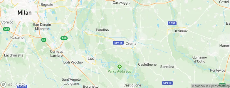 Bagnolo Cremasco, Italy Map