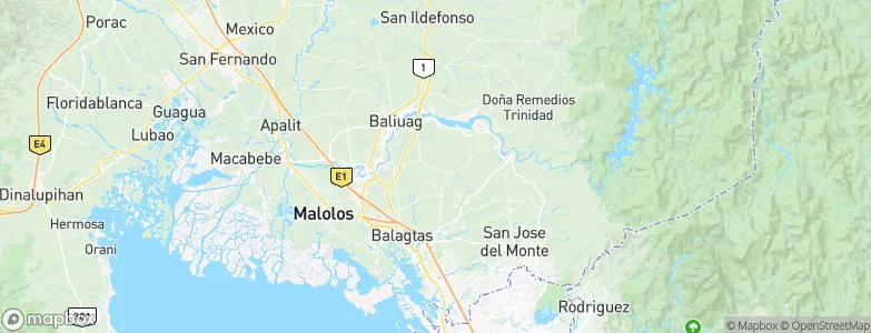 Bagong Barrio, Philippines Map