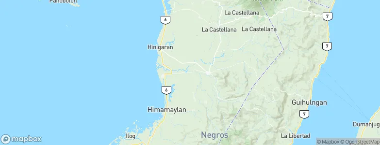 Bagroy, Philippines Map