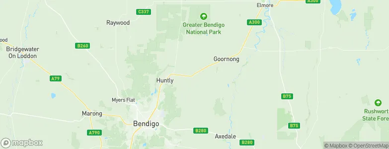 Bagshot, Australia Map