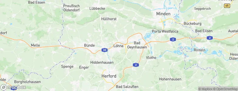 Bahnhof Löhne, Germany Map