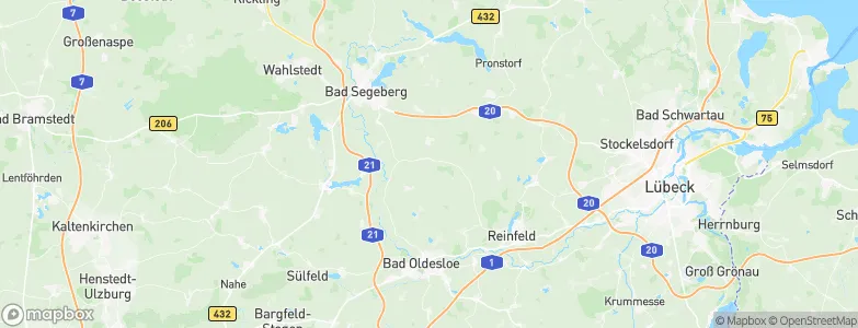 Bahrenhof, Germany Map
